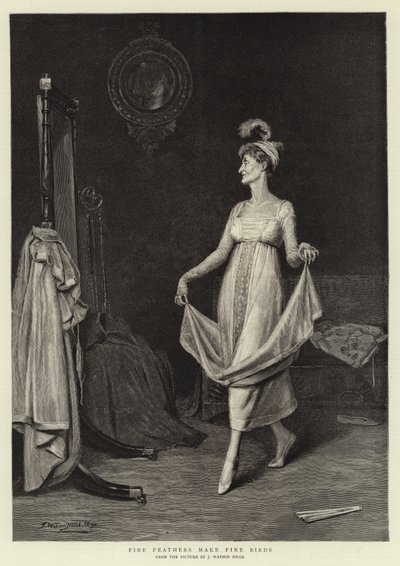 Belle Piume fanno Bei Uccelli da John Watson Nicol